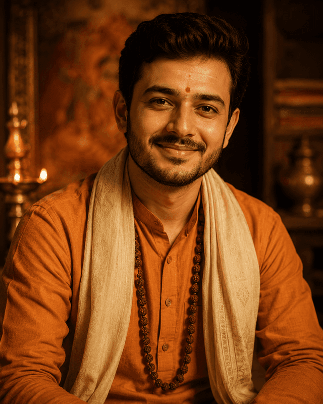 Portrait of Acharya Ankit Bhardwaj